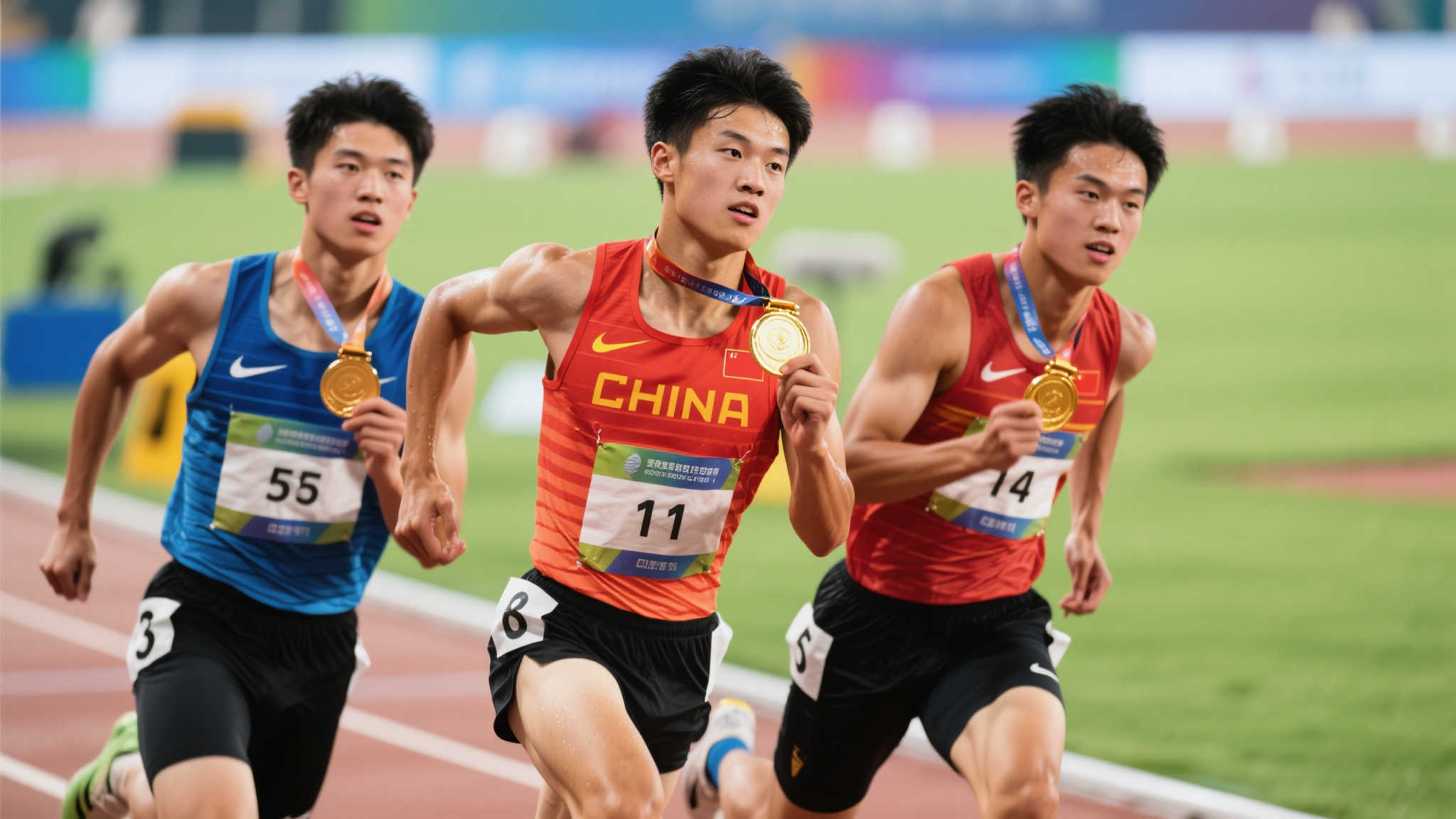 2金2银3铜！北京一零一中矿大分校田径队闪耀海淀赛场